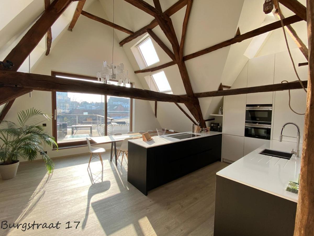 Burgstraat 17 Apartment In Exclusive Patrician House In Medieval Gent Exterior foto